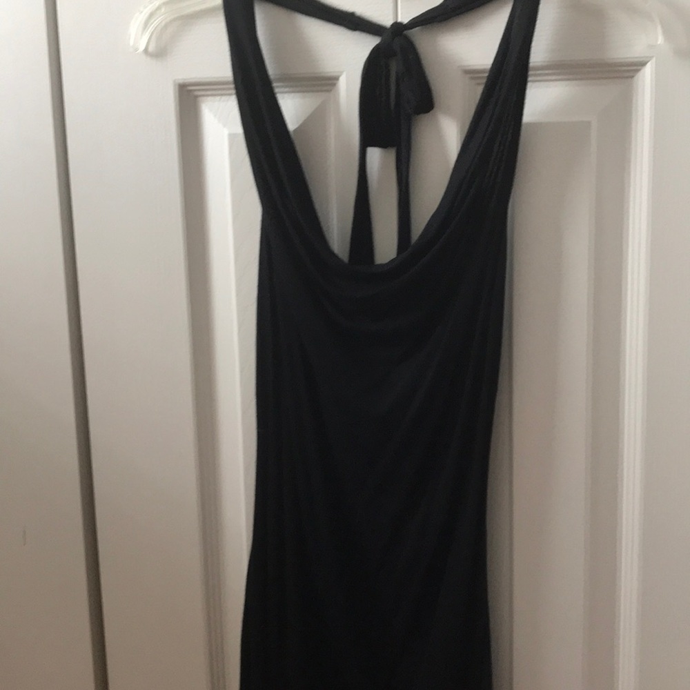 Express halter top with sequin trim